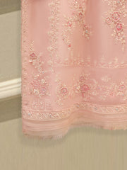 3 Piece - Pure Embroidered Organza Suit S112005