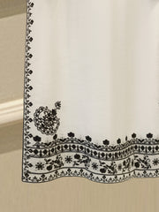 2 Piece- Pure Korean Silk Embroidered Suit S112024