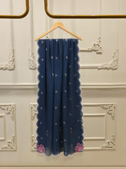 3 Piece - Pure Embroidered Cotton Net Suit S112065