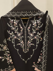 2 Piece - Embroidered Kora Cotton Silk Suit S112108