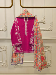 3 Piece - Embroidered Lawn Suit S112103