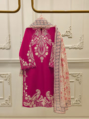3 Piece - Embroidered Lawn Suit S112131