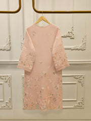 3 Piece - Pure Embroidered Organza Suit S112134