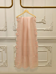 3 Piece - Pure Embroidered Organza Suit S112134