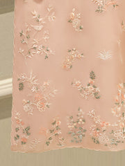 3 Piece - Pure Embroidered Organza Suit S112134
