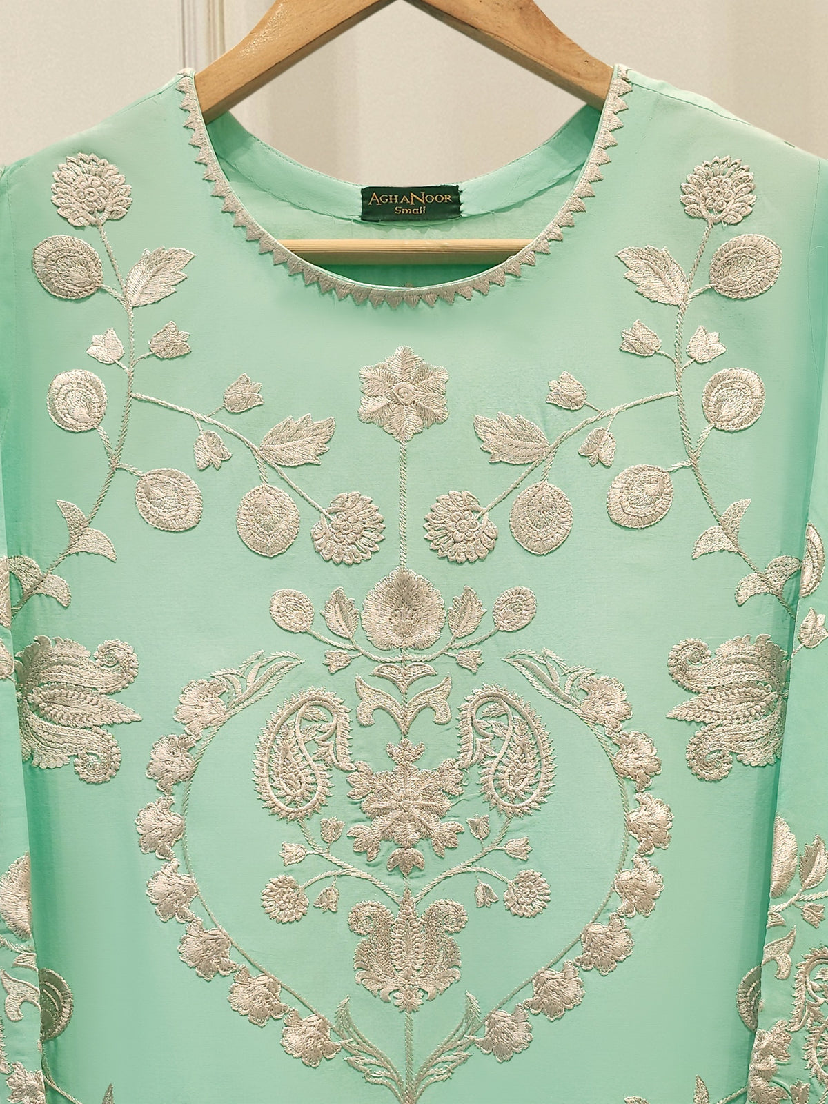 Embroidered Cambric Shirt S112618