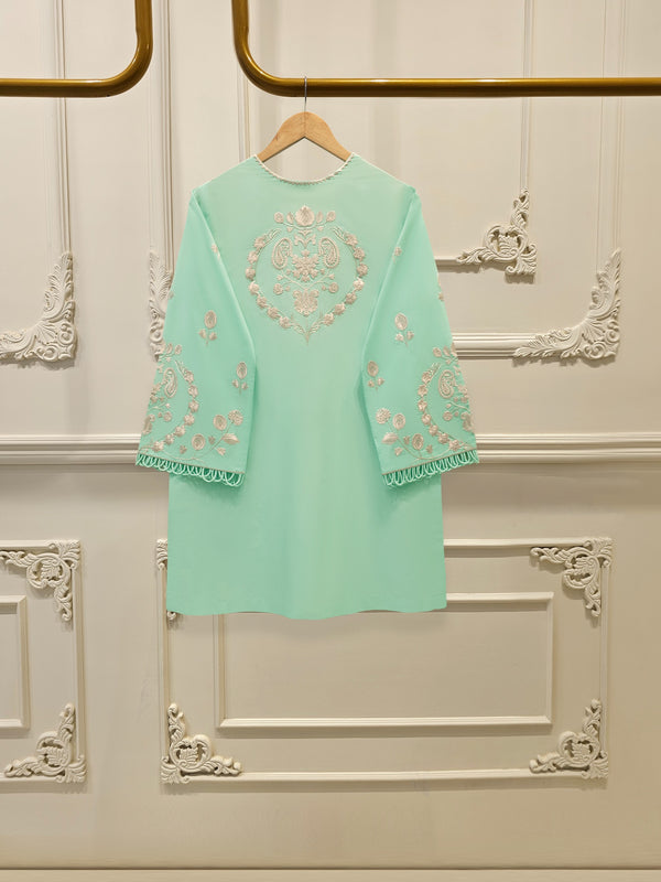 Embroidered Cambric Shirt S112618