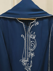 3 Piece - Pure Embroidered Cotton Net Suit S112220