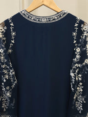 3 Piece - Bamber Chiffon Embroidered Suit S112254