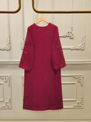 2 Piece - Pure Embroidered Cotton Net Suit S112285