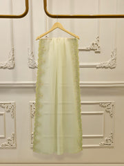 3 Piece- Pure Khaddi Silk Embroidered Suit S112306