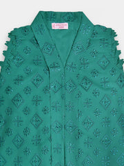 (Kids)  Embroidered Lawn Suit FKD-084