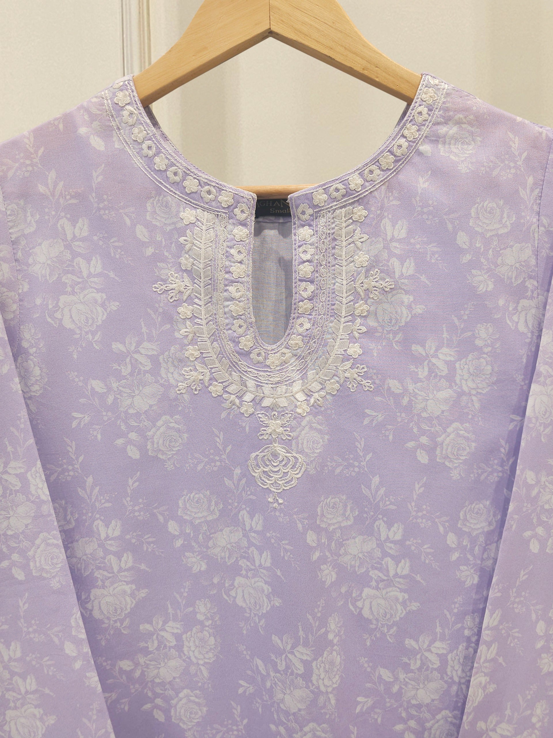 Digital Printed Embroidered Lawn Shirt S112358 Secondary image