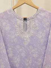 2 Piece - Digital Printed Embroidered Lawn Suit S112322