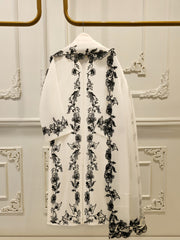 3 Piece - Pure Embroidered Cotton Net Suit S112348