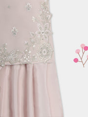 (Kids) 3 Piece - Embroidered Organza Suit FKD-067