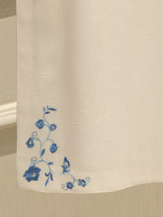 3 Piece - Pure Embroidered Cotton Net Suit S112397