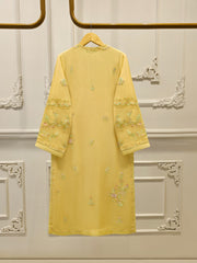 3 Piece - Pure  Chiffon Embroidered Suit S112395
