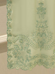2 Piece - Pure Embroidered Cotton Net Suit S112394
