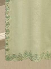 2 Piece - Pure Embroidered Cotton Net Suit S112394