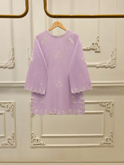 2 Piece - Embroidered Cambric Suit S112455