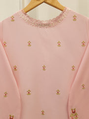 2 Piece - Embroidered Cambric Suit S112473