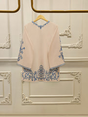 2 Piece -  Embroidered Cambric Suit S112581