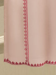 3 Piece - Pure Organza Embroidered Suit S112696