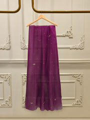 3 Piece - Embroidered Velvet Suit S112702