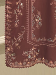 2 Piece - Embroidered  Khaddar Suit S112693