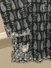 2 Piece - Digital Printed Embroidered Cambric Suit S112704