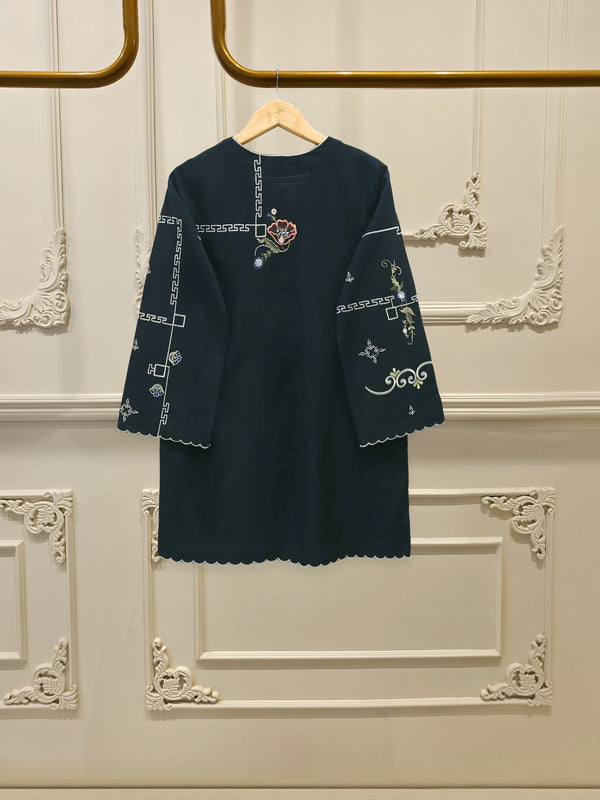 2 Piece - Embroidered Khaddar Suit WS00188