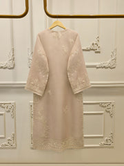 2 Piece - Pure Organza Embroidered Suit S112752
