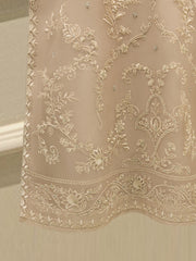 2 Piece - Pure Organza Embroidered Suit S112752