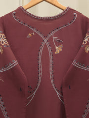 2 Piece - Embroidered Khaddar Suit WS00191
