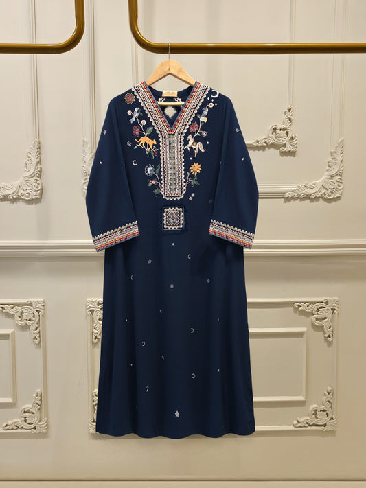 Embroidered Georgette Shirt WS00226