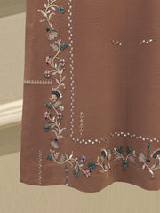 2 Piece - Embroidered Georgette Suit WS00199