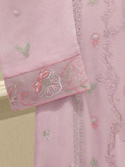 2 Piece - Pure Embroidered Cotton Net Suit S112780