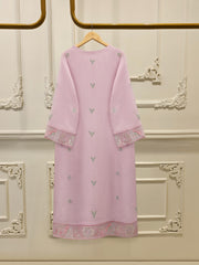 2 Piece - Pure Embroidered Cotton Net Suit S112780