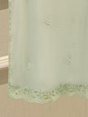 3 Piece - Pure Embroidered Cotton Net Suit S112781