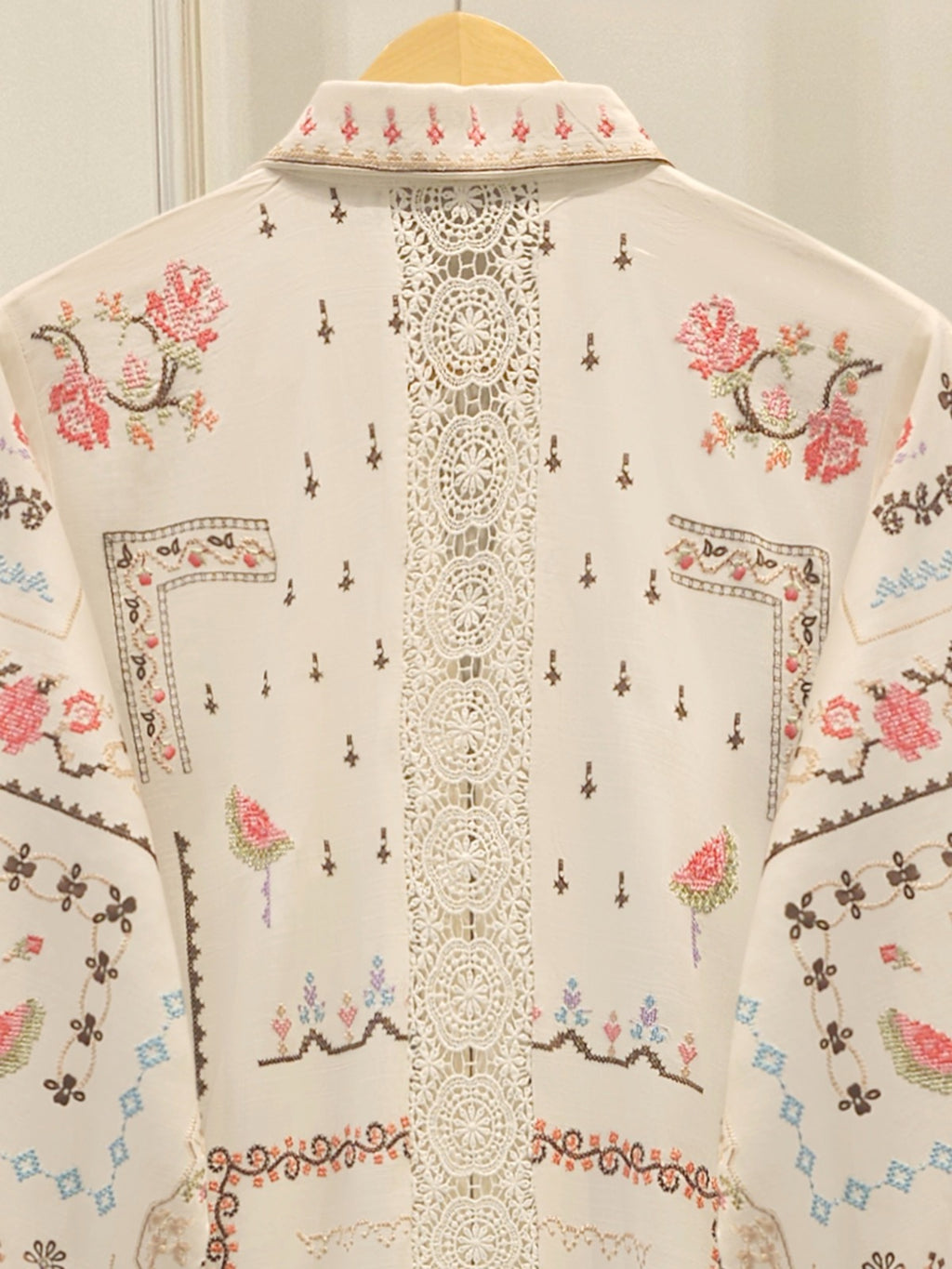 Embroidered Linen Shirt WS00079