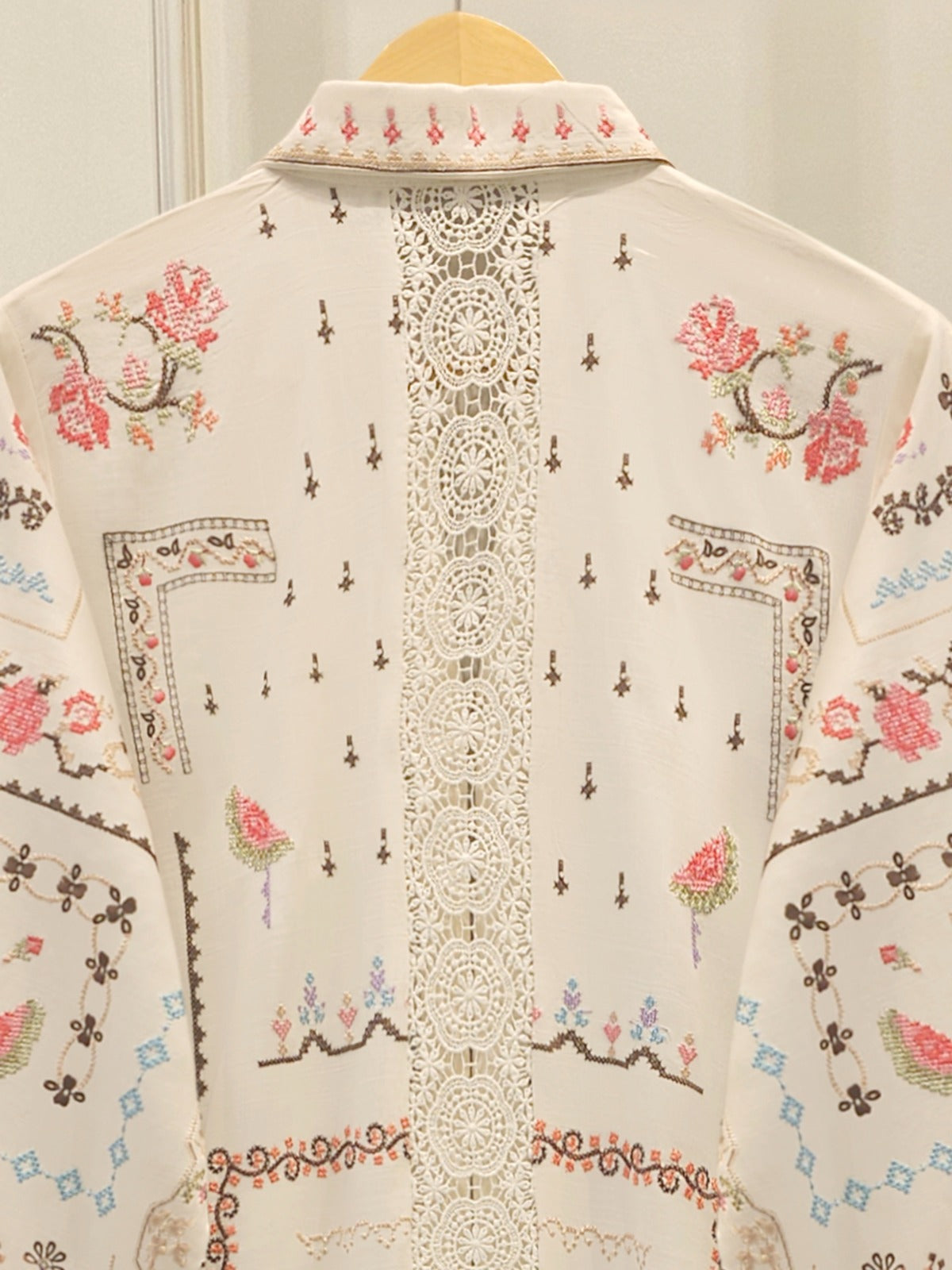Embroidered Linen Shirt WS00079