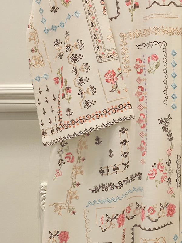 Embroidered Linen Shirt WS00079