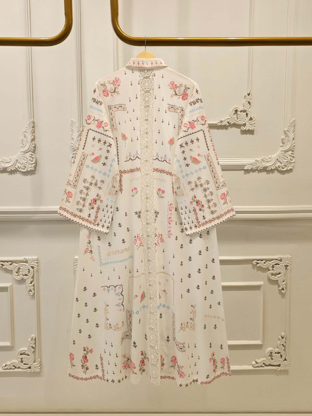 Embroidered Linen Shirt WS00079