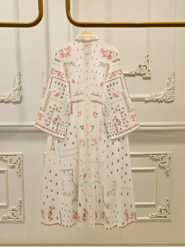 Embroidered Linen Shirt WS00079