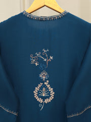 2 Piece - Embroidered Kora Cotton Suit  S112785