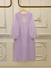 3 Piece - Pure Embroidered Cotton Net Suit S112803