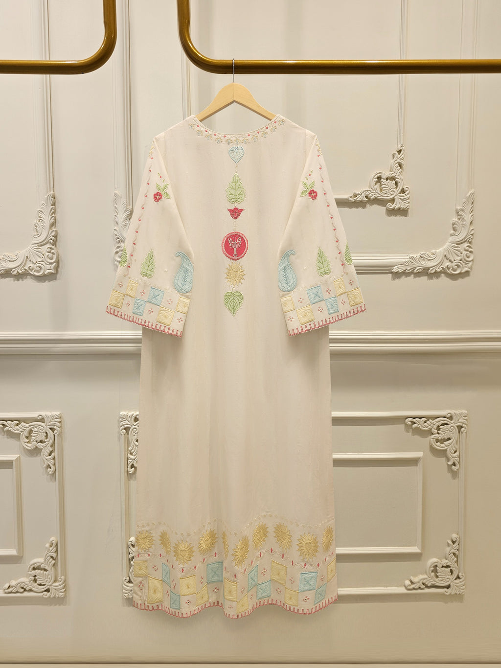 Embroidered Jacquard Shirt WS00202