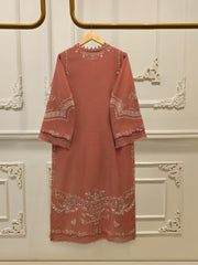 3 Piece - Embroidered Kora Cotton Suit  S112800