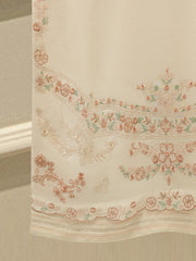 3 Piece - Embroidered Kora Cotton Suit  S112817